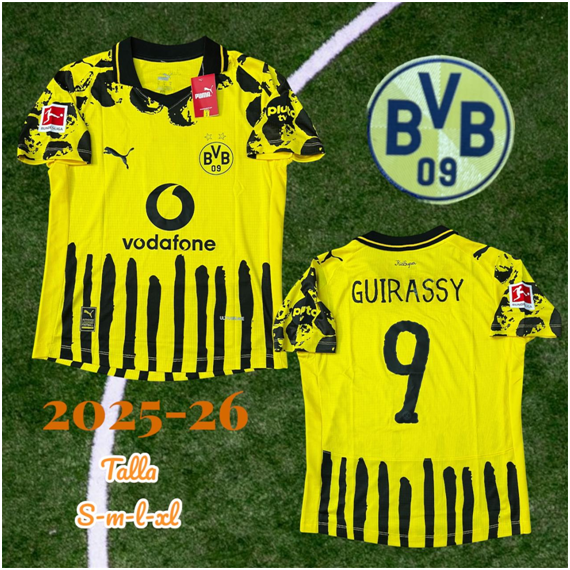 Camiseta Triple AAA del BVB para la Copa Mundial de Clubes de 2025