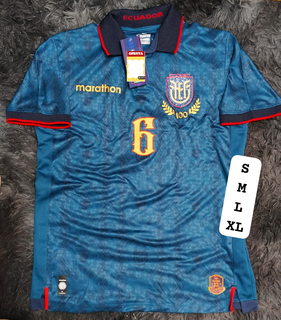 Camiseta TRIPLE AAA Seleccion Ecuador 100 años Azul 2025