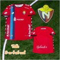 Camiseta Oficial Triple A del Club Deportivo El Nacional Roja 2025