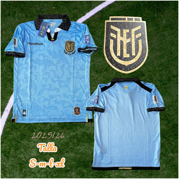 Camiseta Triple A Seleccion Ecuador Eliminatorias Celeste  2025